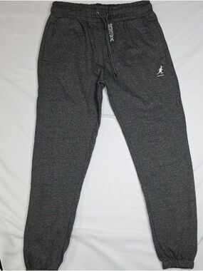 Kangol Dark Gray Jogger Sweatpants Large